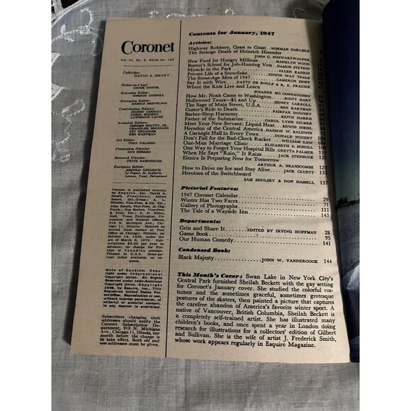 Coronet Magazine 1947 - Picture 7 of 8